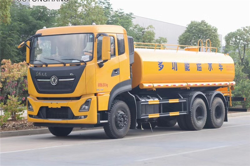 國(guó)六天龍后八輪20噸灑水車